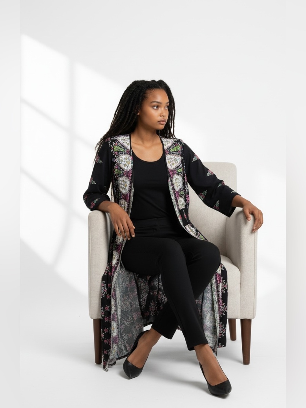 Venus EXOTIC Tile Print Duster SzM